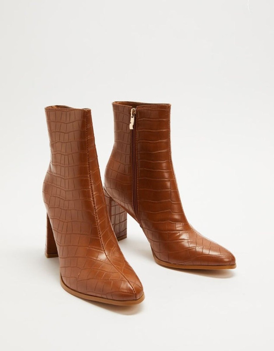 Footwear BILLINI | Oralie Boot-Tan/Croc