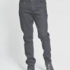 Men THRILLS Jeans | Bones Denim Jean-Black Rinse