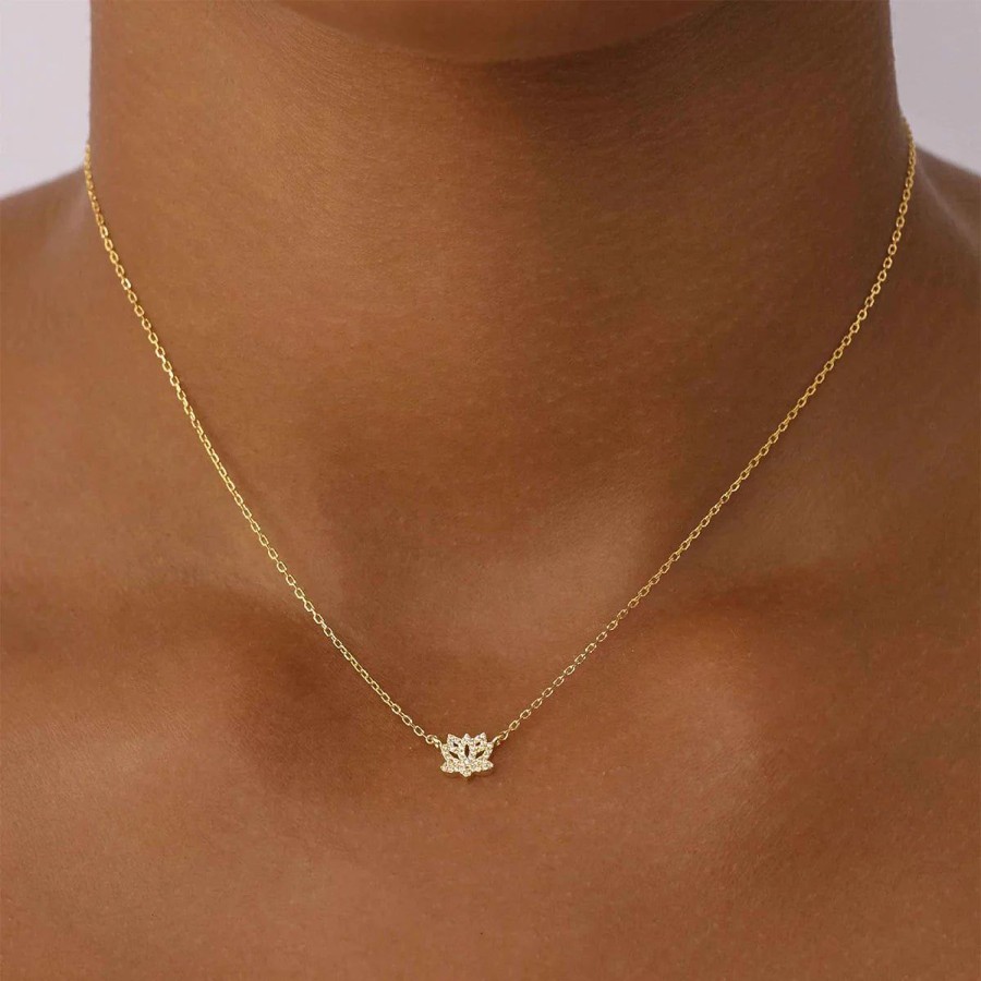 Women By Charlotte Jewellery | By Charlotte New Beginnings Necklace-18K Gold Vermeil