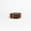 Women THRILLS Belts | Wide Leather Belt- Tan