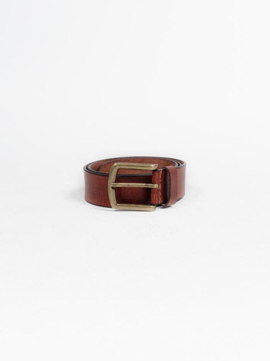 Women THRILLS Belts | Wide Leather Belt- Tan