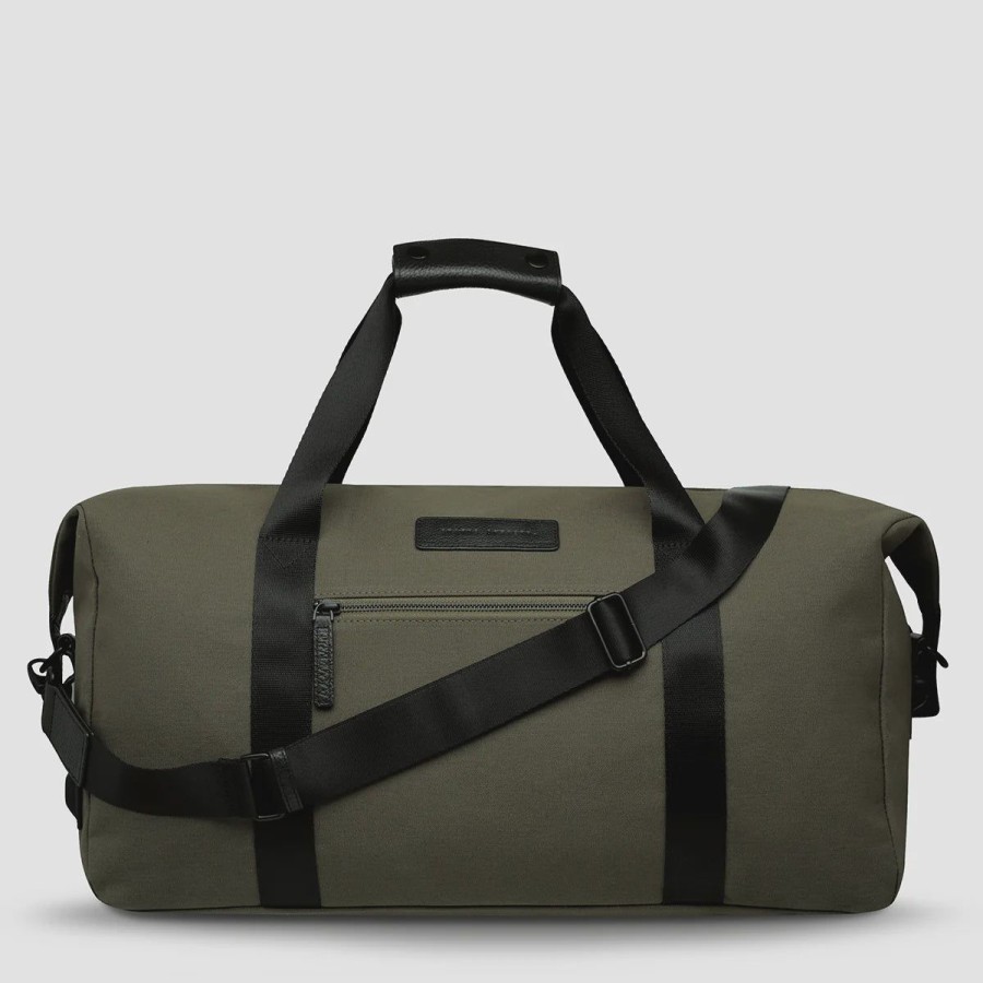 Women Status Anxiety Bags | Status Anxiety Everything I Wanted Duffle Bag- Khaki Canvas