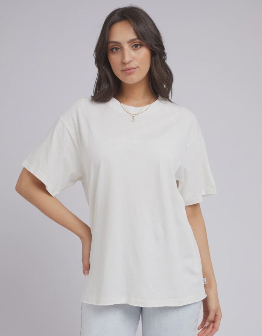 Women All About Eve Tees | All About Eve The Authentic Tee-Vintage White