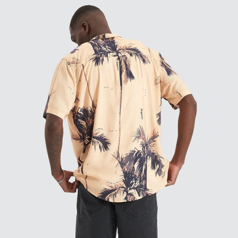 Men Kiss Chacey Shirts | Kiss Chacey Rise Party Shirt- Pigment Sunburnt