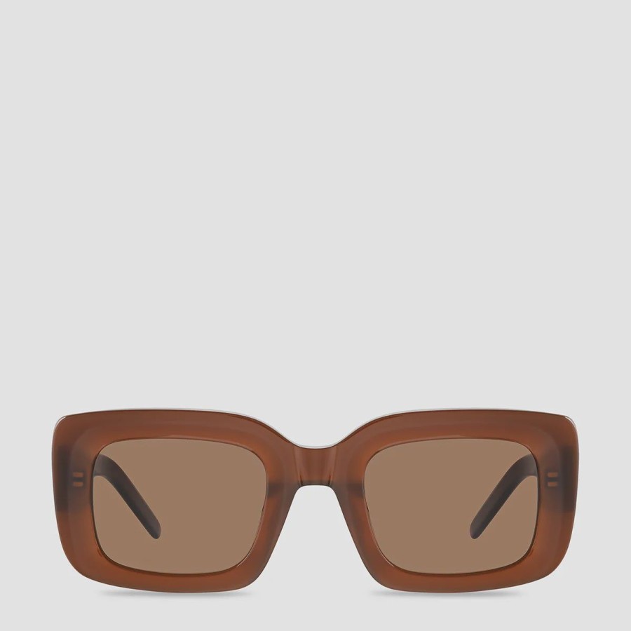 Women Status Anxiety Sunglasses | Status Anxiety Unyielding Sunglasses- Brown