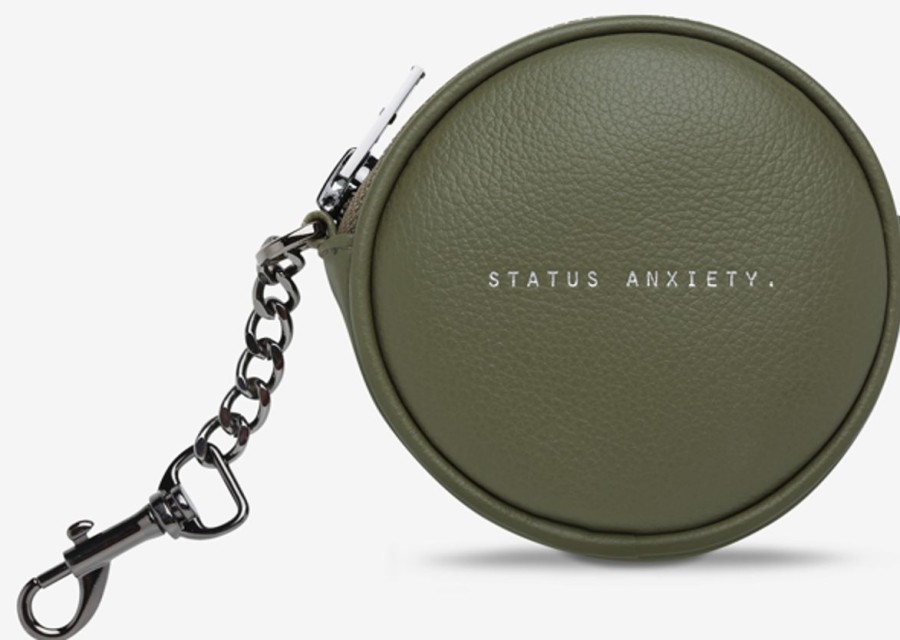 Women Status Anxiety Wallets & Pouches | Come Get Her-Khaki