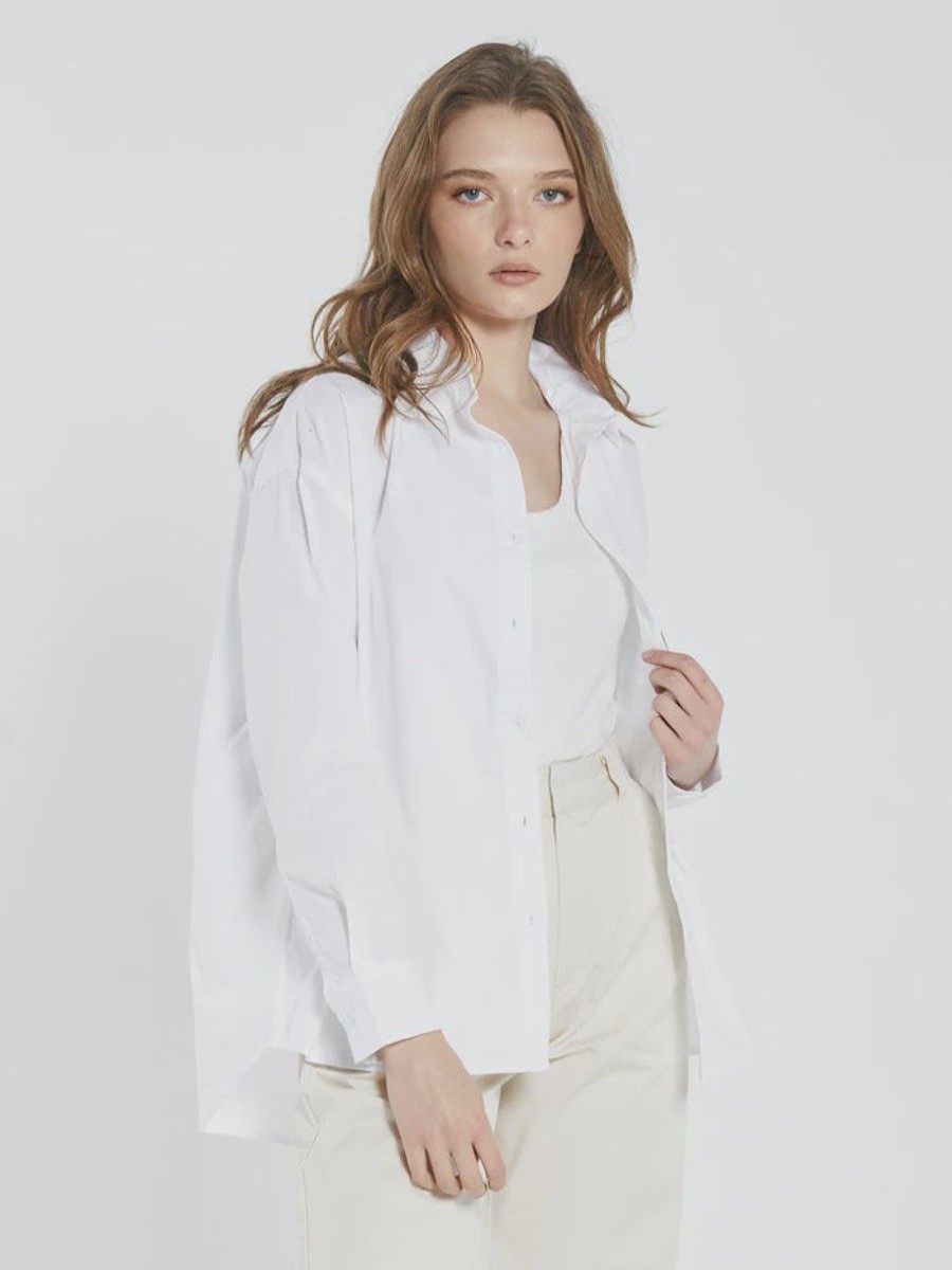 Women THRILLS Shirts And Blouses | Taylor Shirt-White