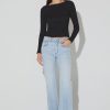 Women Neuw Denim Jeans | Neuw Denim Eva Wide Jean-Gala-Light Vintage Indigo