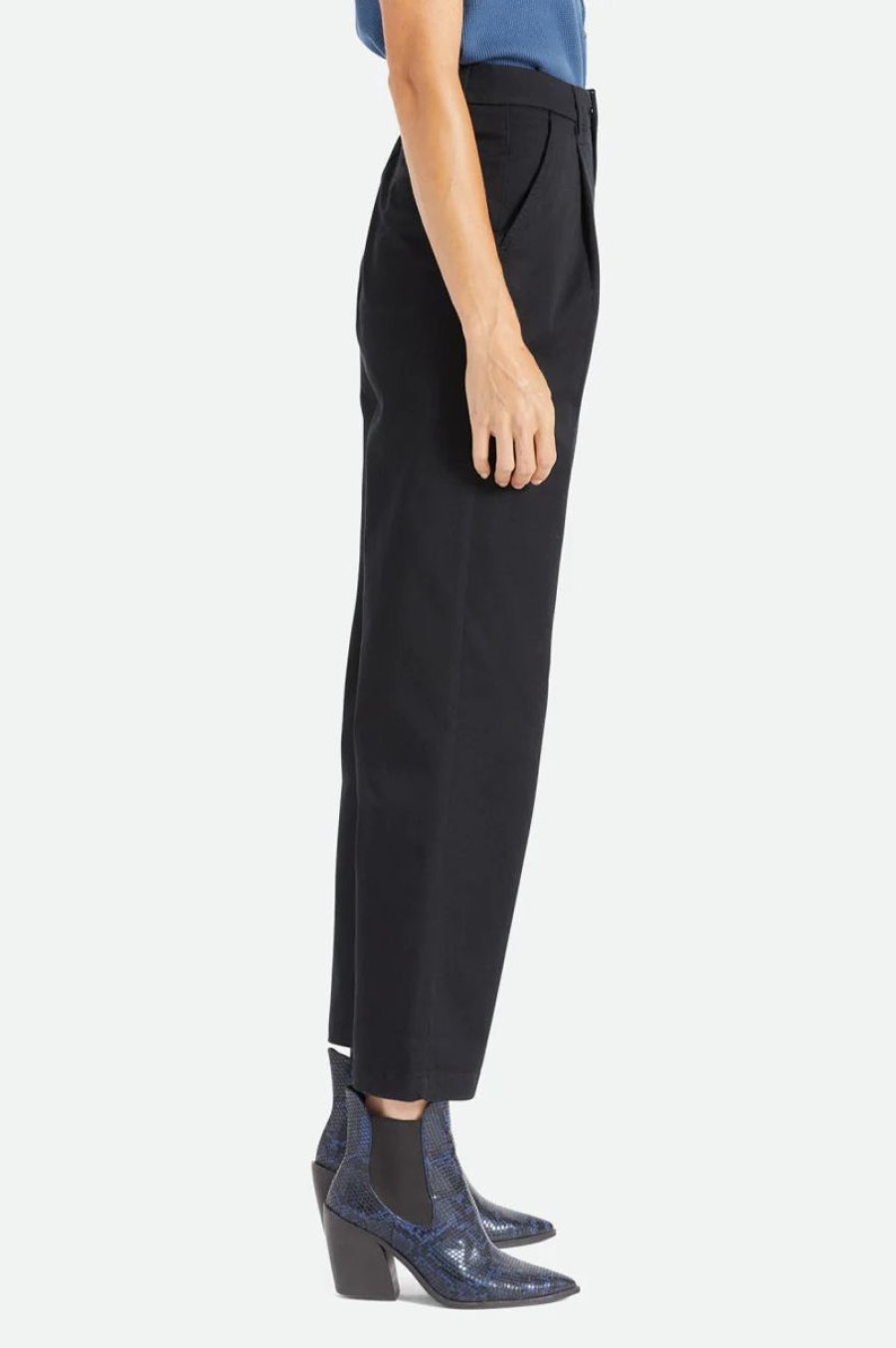 Women Brixton Pants | Victory Trouser Pant- Jet Black