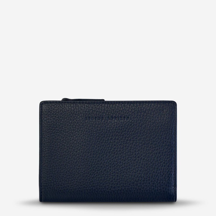 Women Status Anxiety Wallets & Pouches | Status Anxiety Insurgency Wallet- Navy Blue