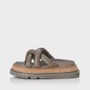 Footwear Alias Mae | Alias Mae Verity Slide-Taupe Leather