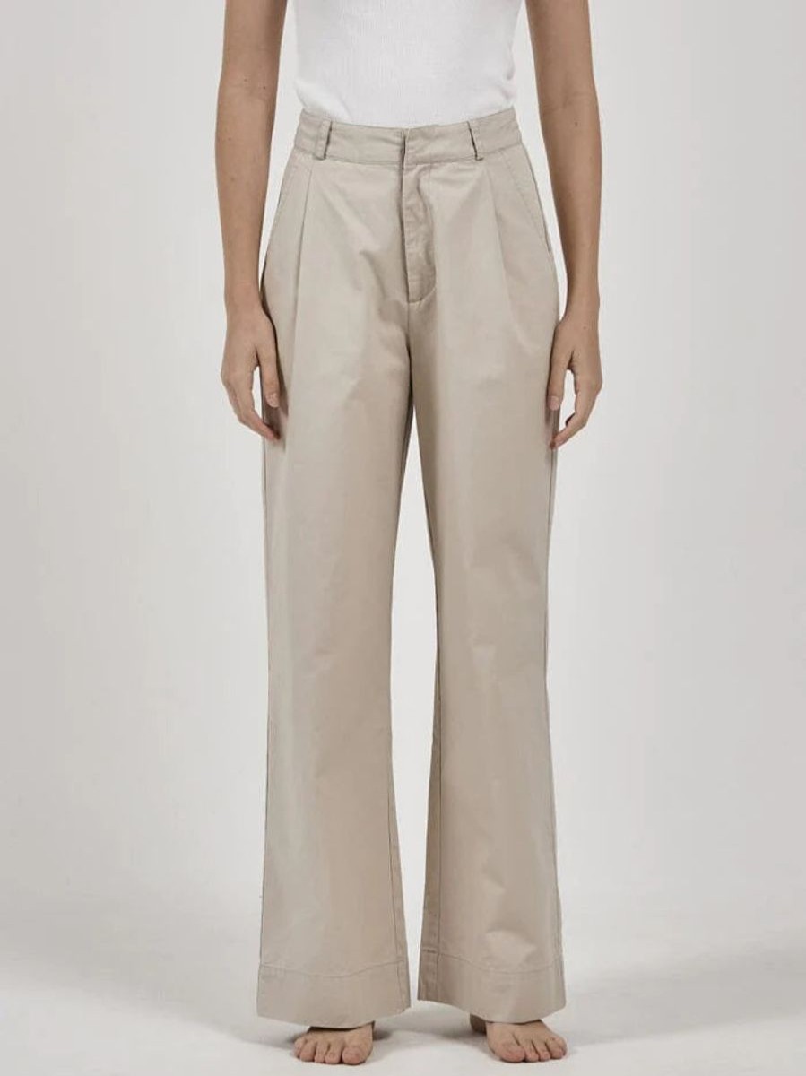 Women THRILLS Pants | Artist Pleated Chino Pant-Pavement