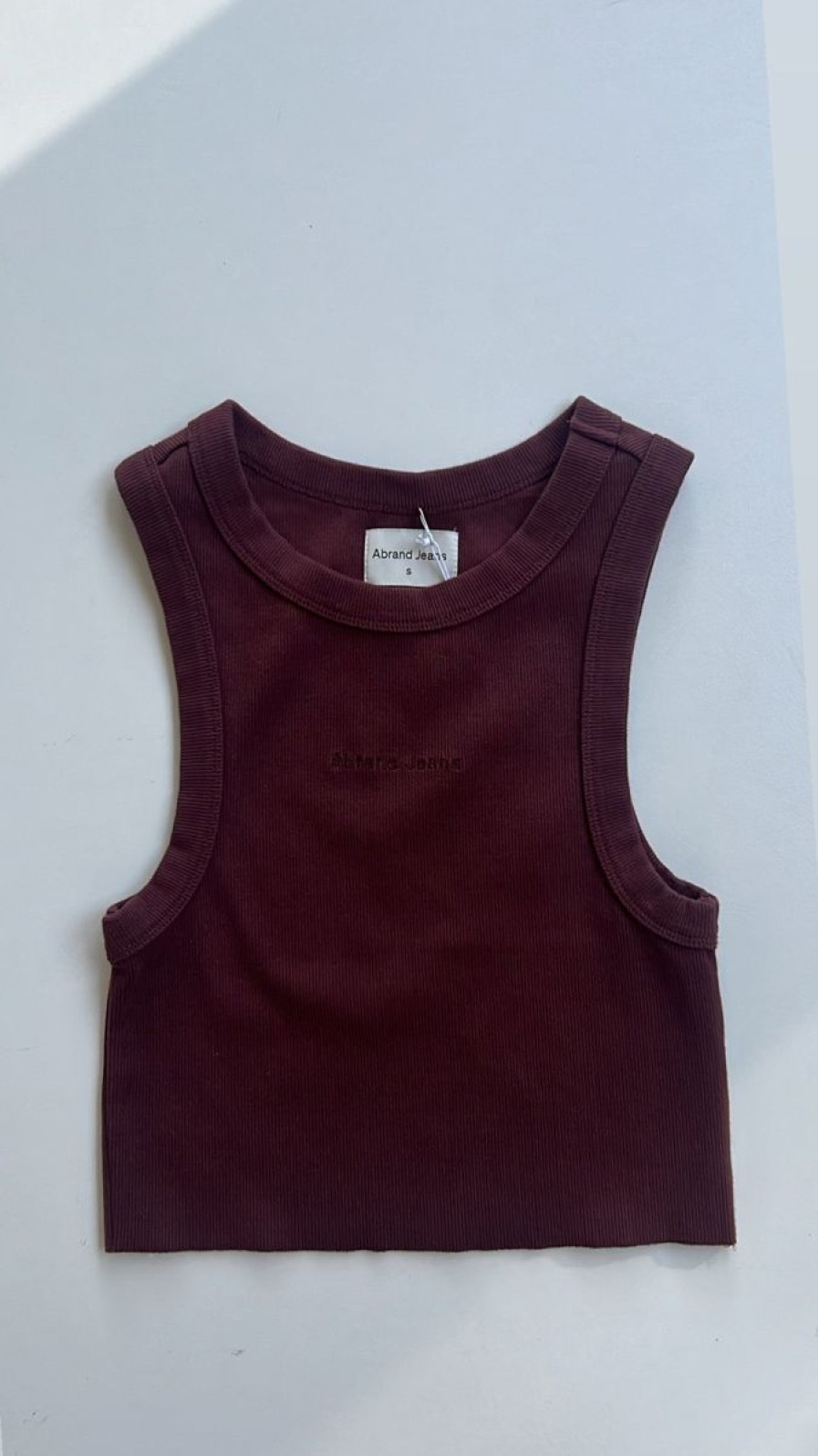 Women ABrand Tops | A Heather Singlet- Coffee