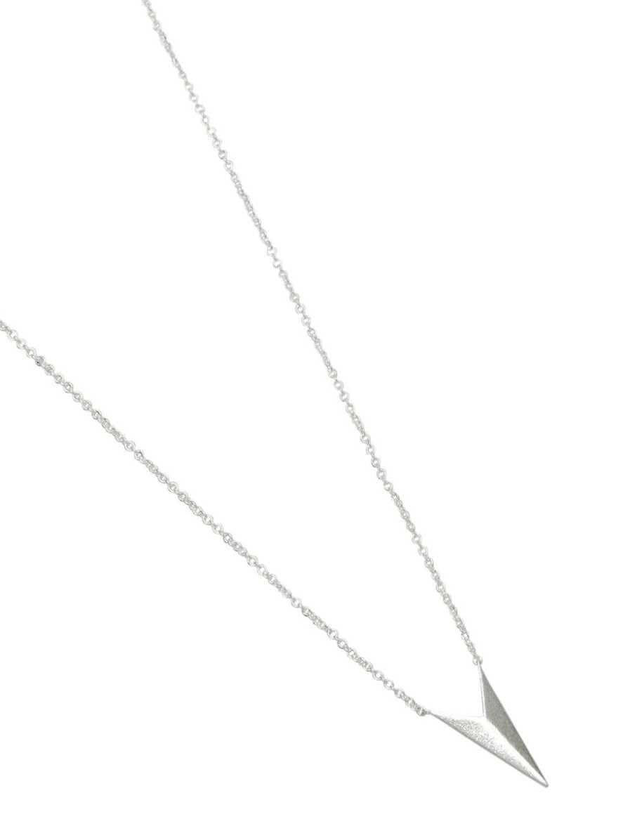 Women Dear Addison Jewellery | Hibiscus Necklace- Silver