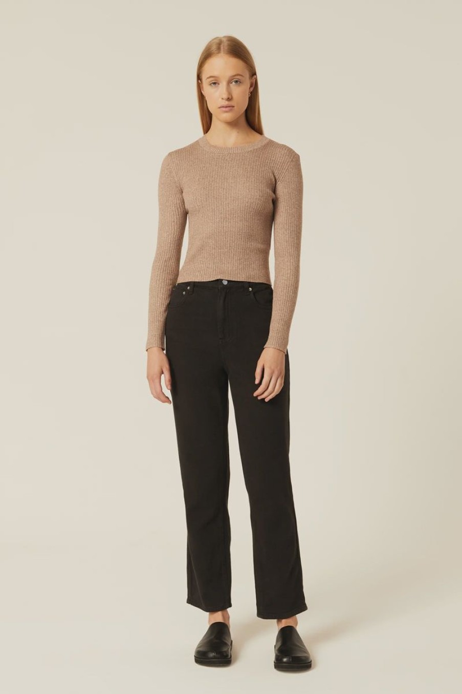 Women Nude Lucy Knits | Nude Classic Knit-Cassia