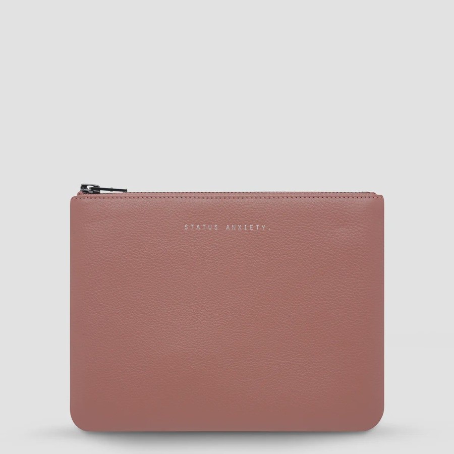 Women Status Anxiety Wallets & Pouches | Status Anxiety New Day-Dusty Rose