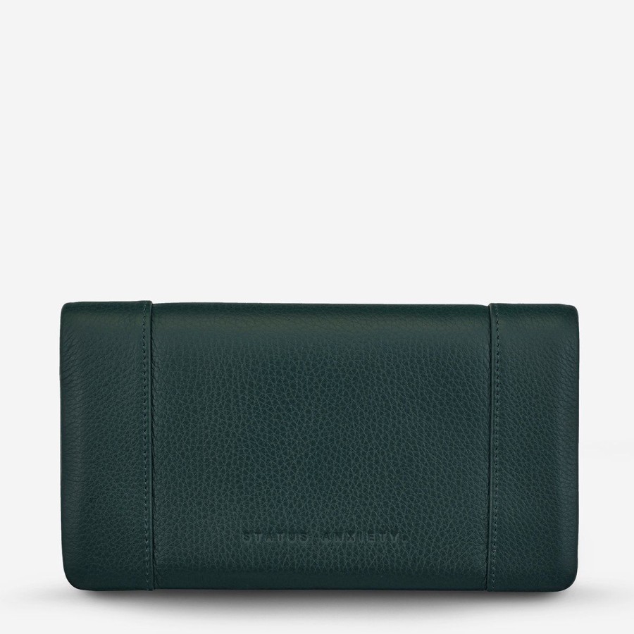 Women Status Anxiety Wallets & Pouches | Status Anxiety Some Type Of Love Wallet-Teal