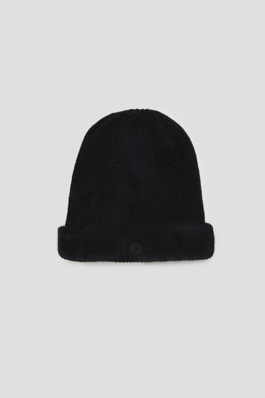 Women Rhythm Beanies | Classic Watch Cap-Black