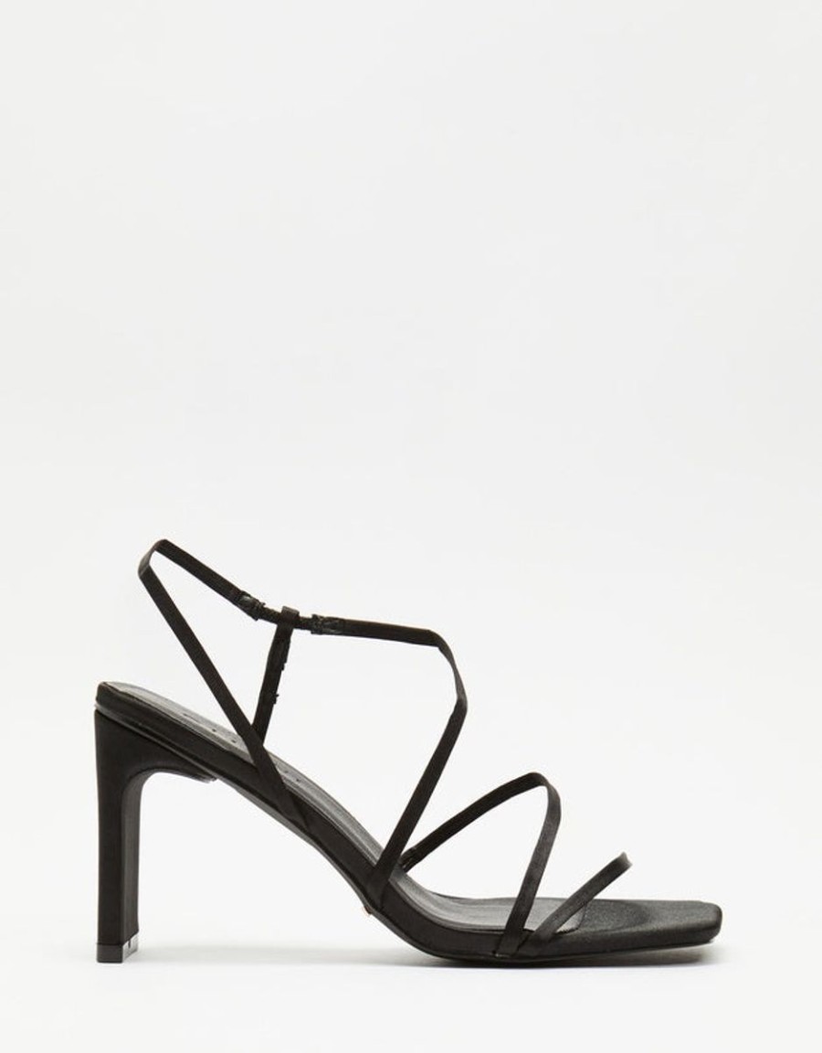 Footwear BILLINI | Valetta Heel- Black Satin