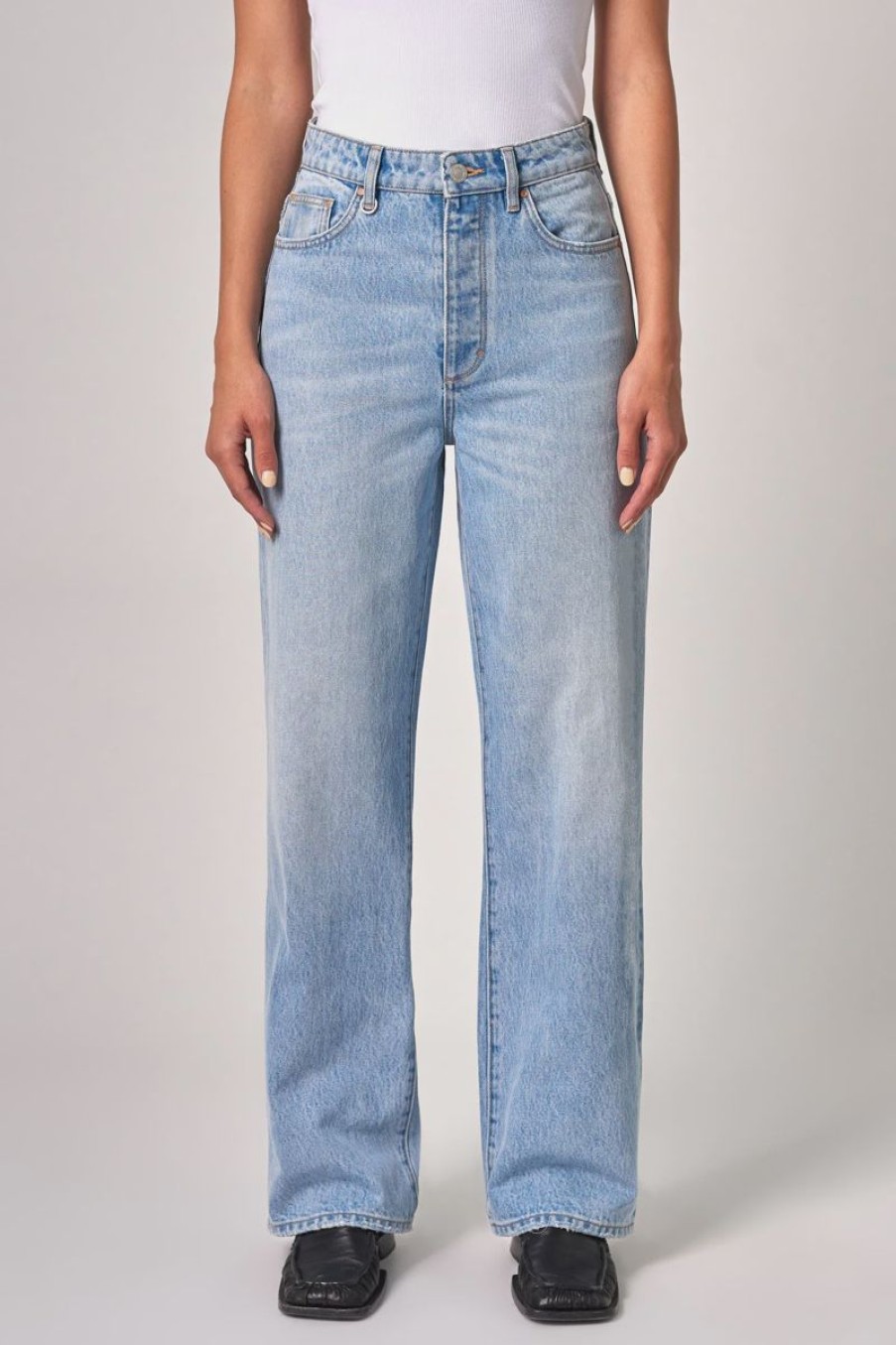 Women Neuw Denim Jeans | Neuw Denim Coco Relaxed Jean-Brooklyn Mid Vintage Indigo