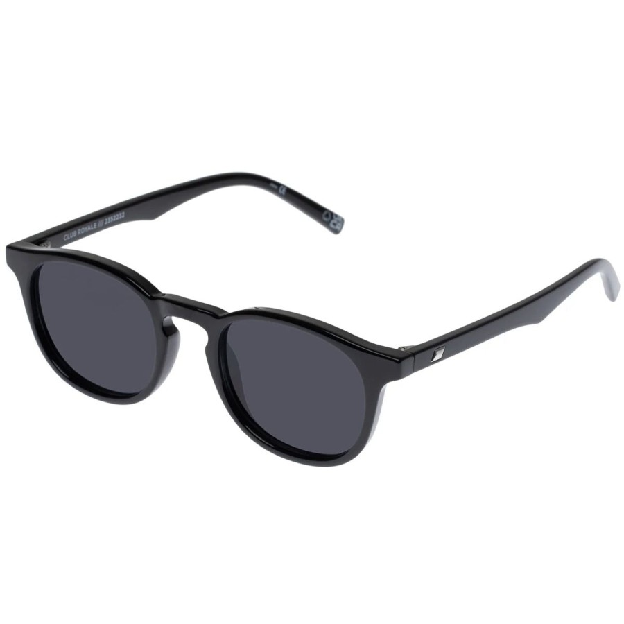 Women Le Specs Sunglasses | Le Specs Club Royale Sunglasses-Black