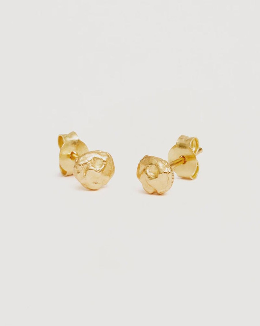 Women By Charlotte Jewellery | By Charlotte 18K Gold Vermeil All Kinds Of Beautiful Stud Earrings