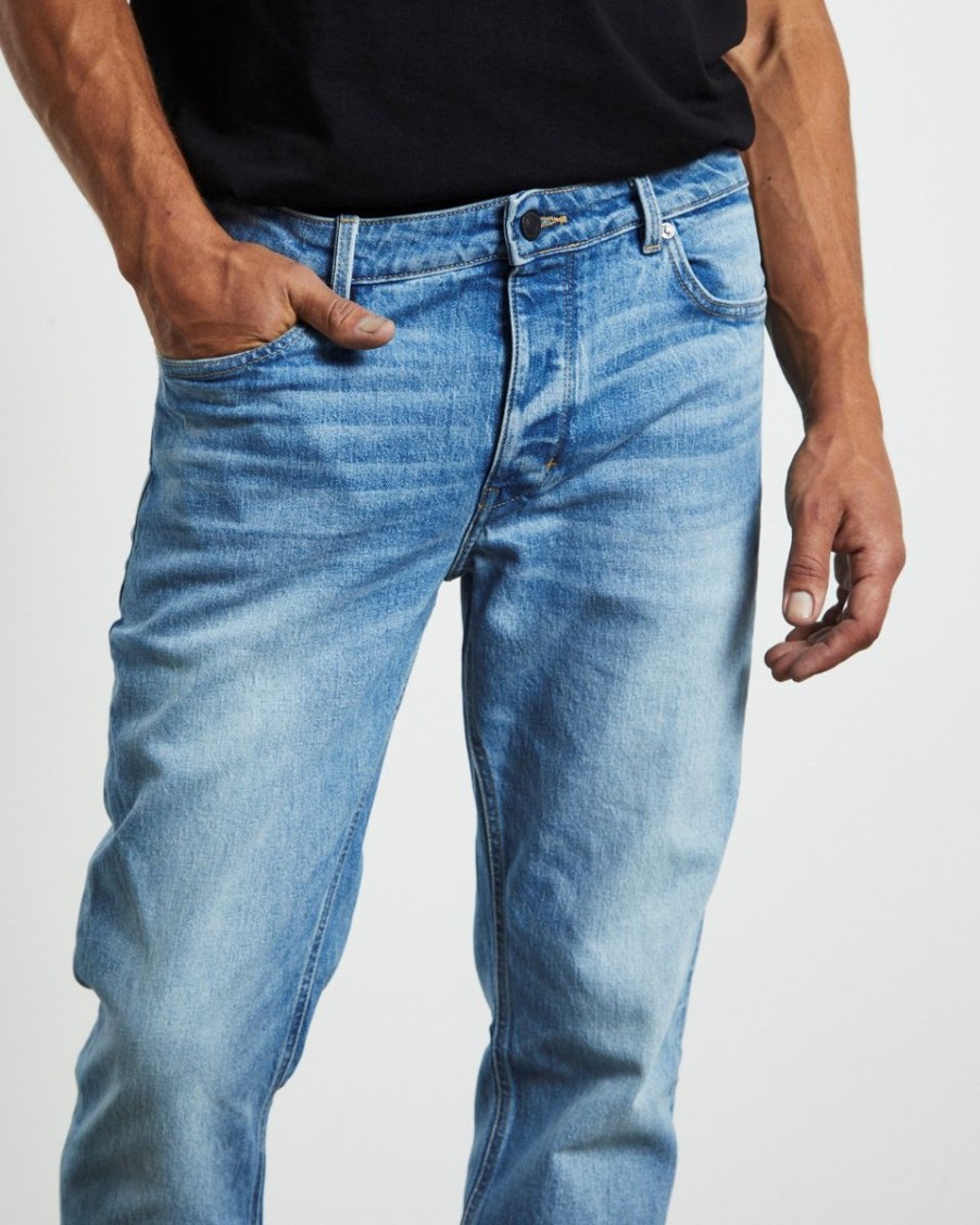 Men Neuw Denim Jeans | Neuw Denim Ray Straight Jean-Satire