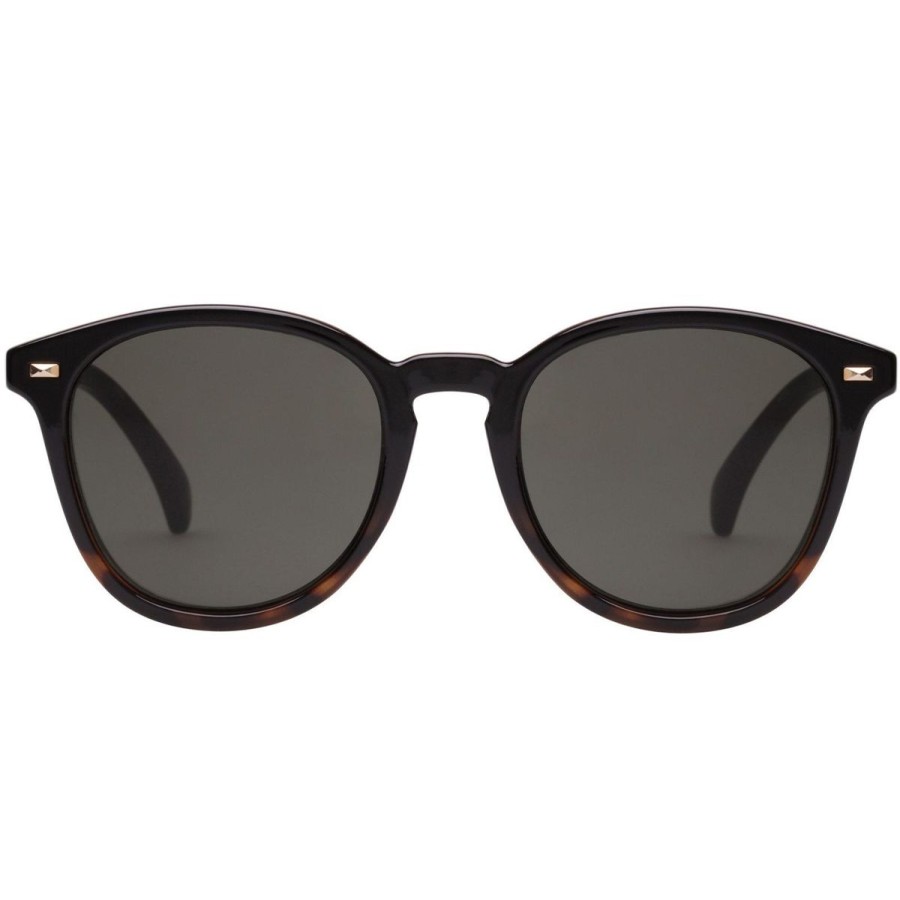 Women Le Specs Sunglasses | Bandwagon- Black Tort