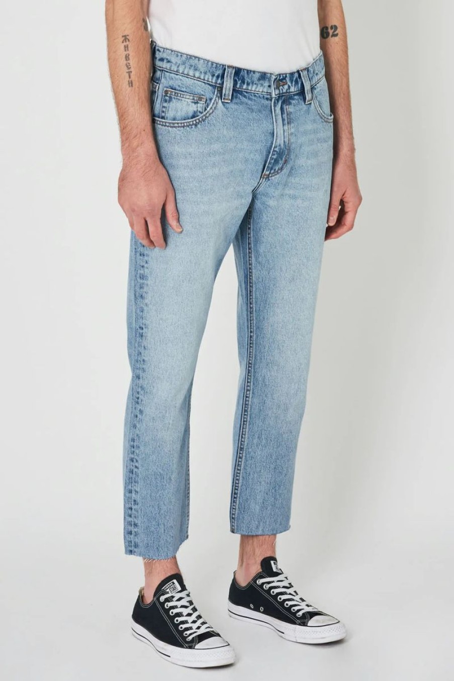 Men Rollas Jeans | Rolla'S Relaxo Chop Jean-Original Stone