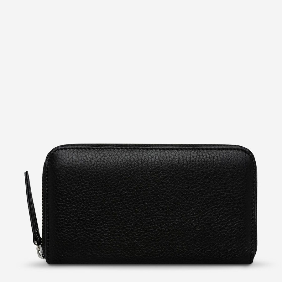 Women Status Anxiety Wallets & Pouches | Status Anxiety Yet To Come Wallet-Black