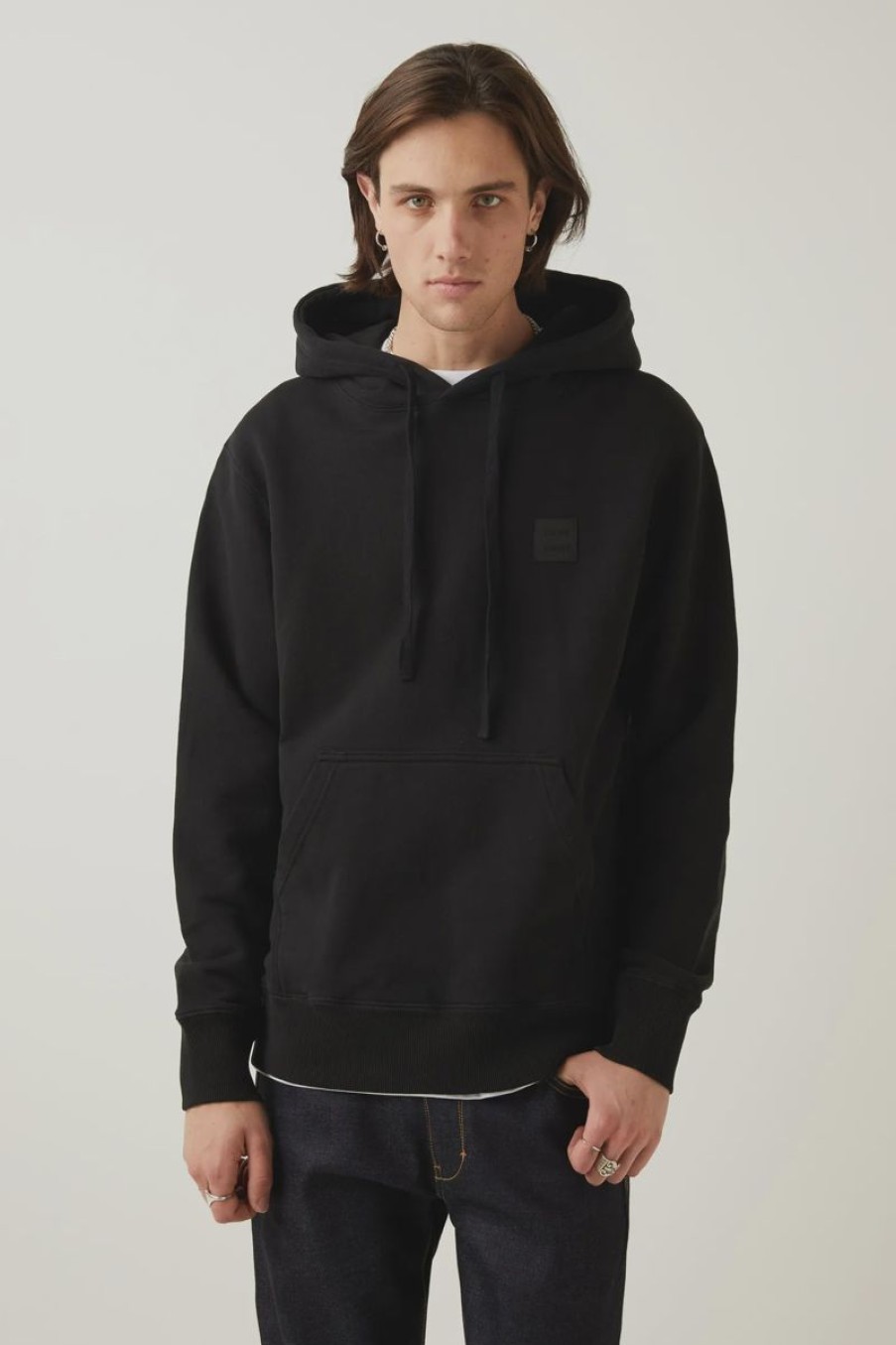 Men Neuw Denim Jumpers | Neuw Premium Hood-Black