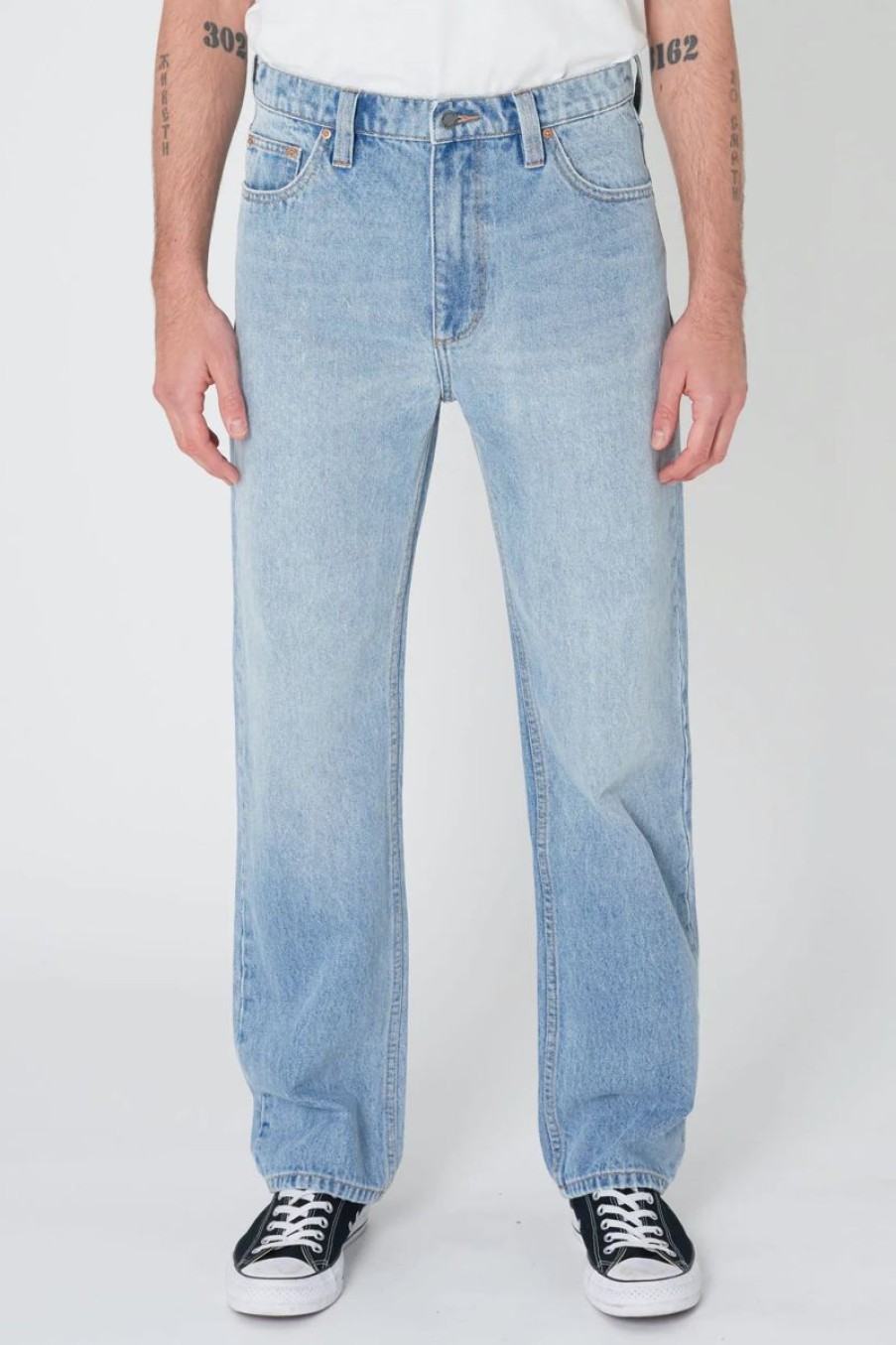 Men Rollas Jeans | Ezy Jean-Og Blue