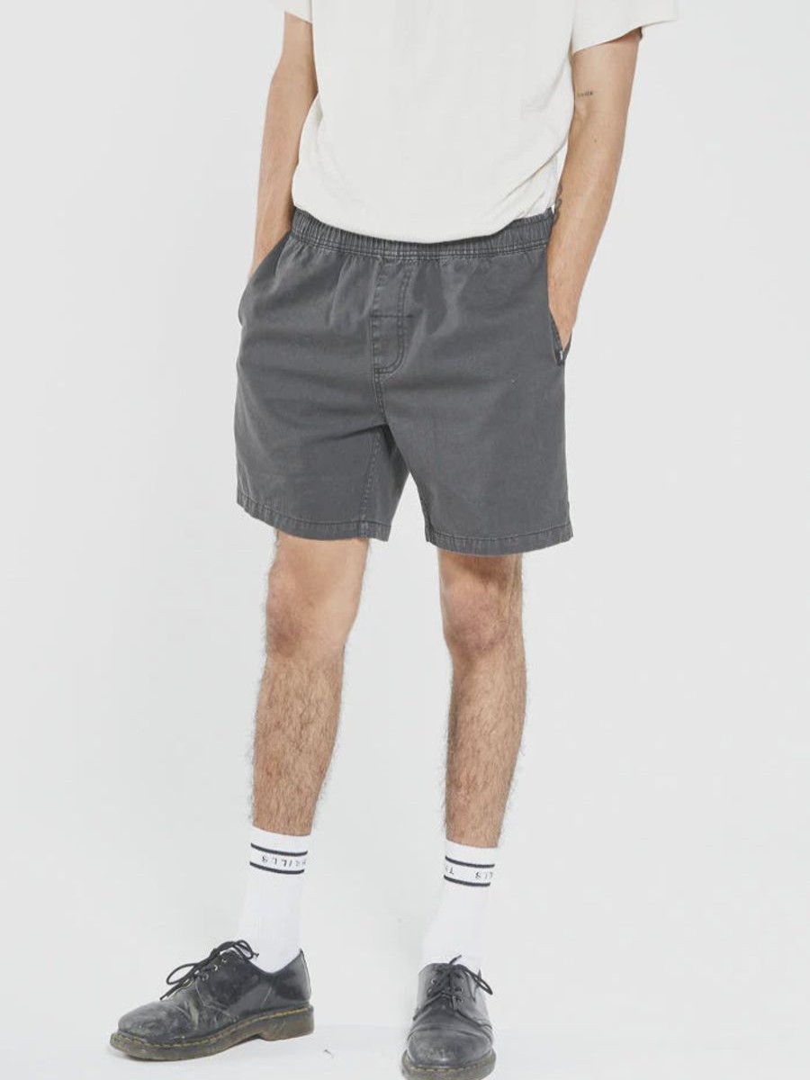 Men THRILLS Shorts | Minimal Thrills Work Volley-Merch Black