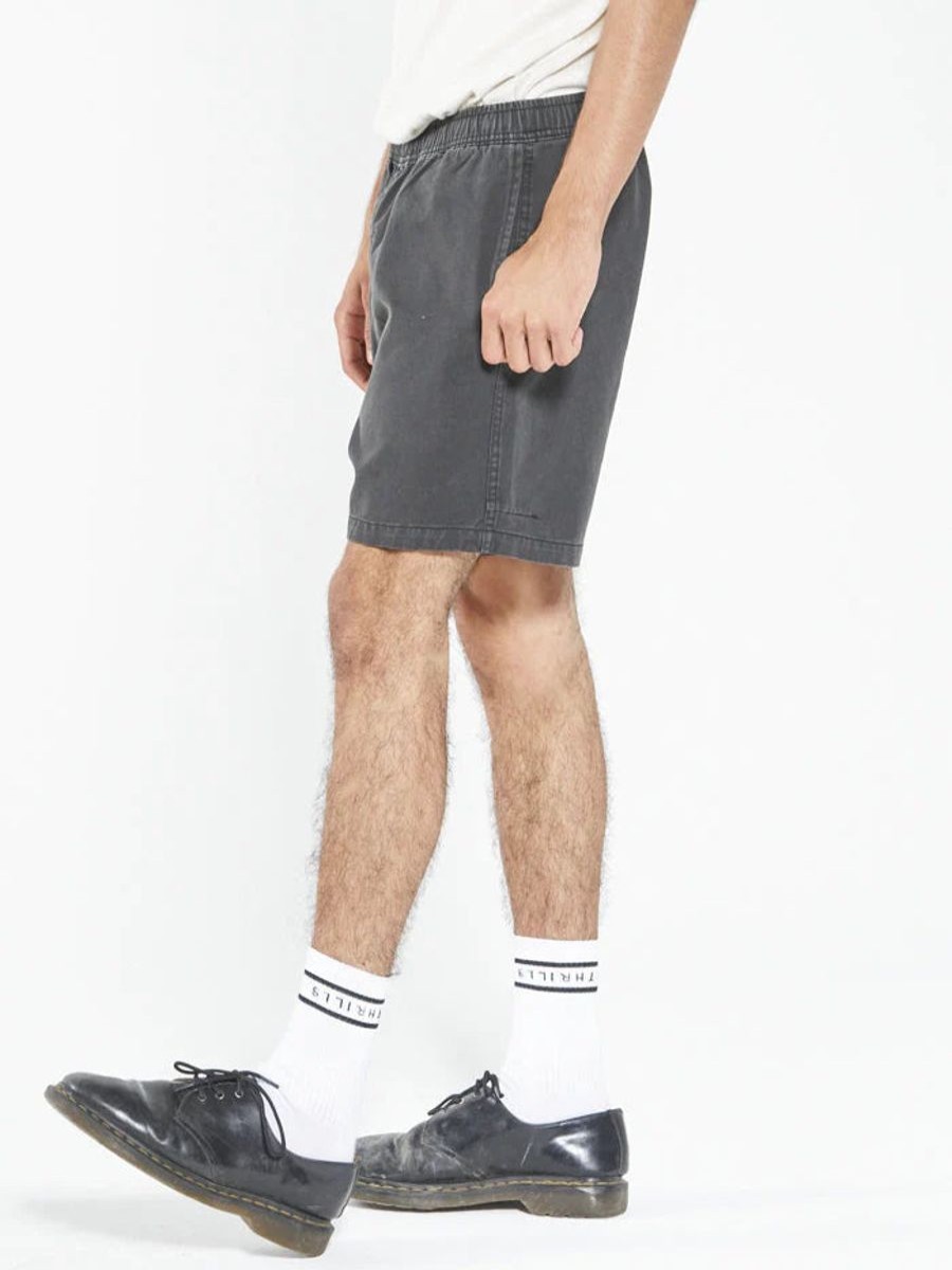 Men THRILLS Shorts | Minimal Thrills Work Volley-Merch Black