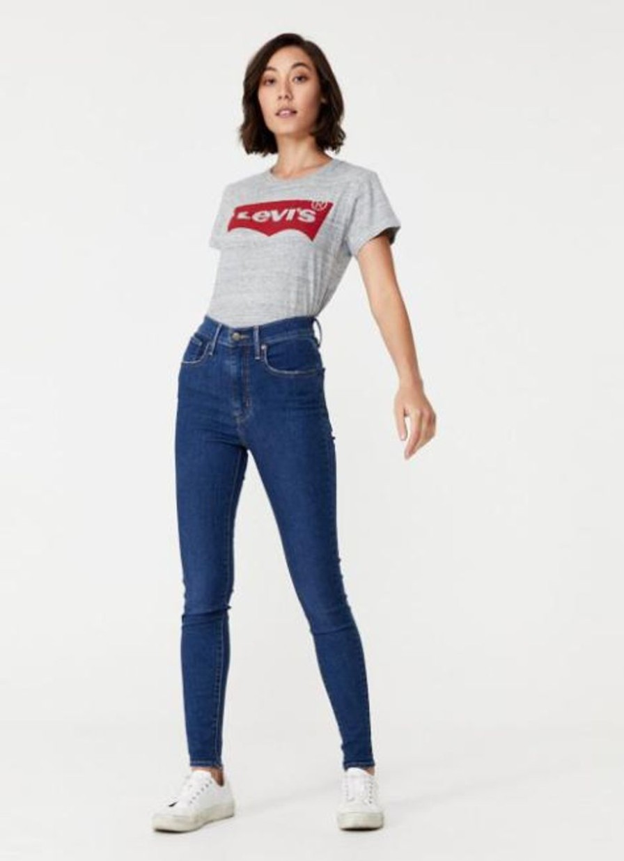 Women Levis Jeans | Mile High Super Skinny-Toronto Tears