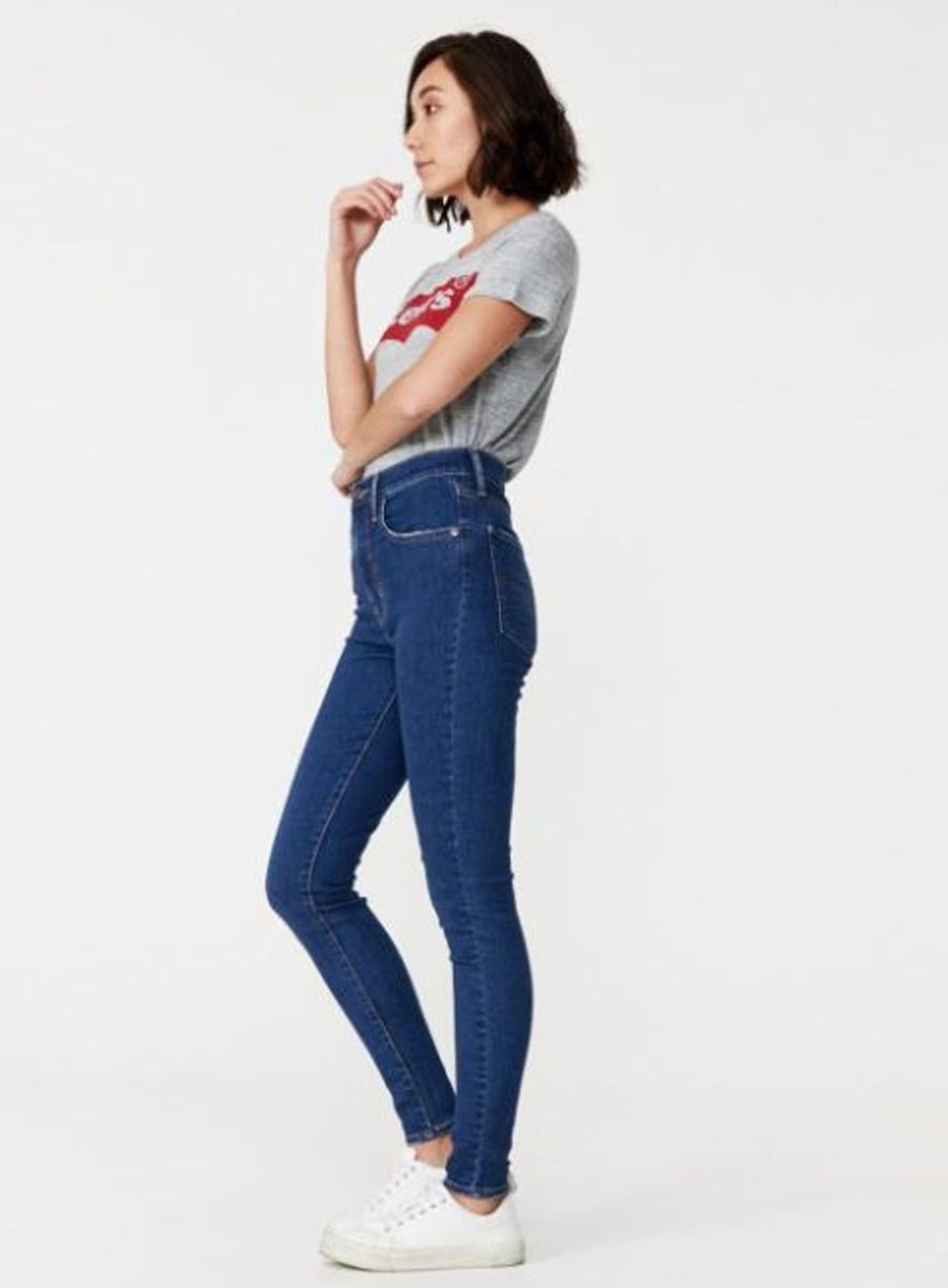 Women Levis Jeans | Mile High Super Skinny-Toronto Tears