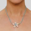 Women The Wolf Gang Jewellery | The Wolf Gang Flores Necklace-Aqua