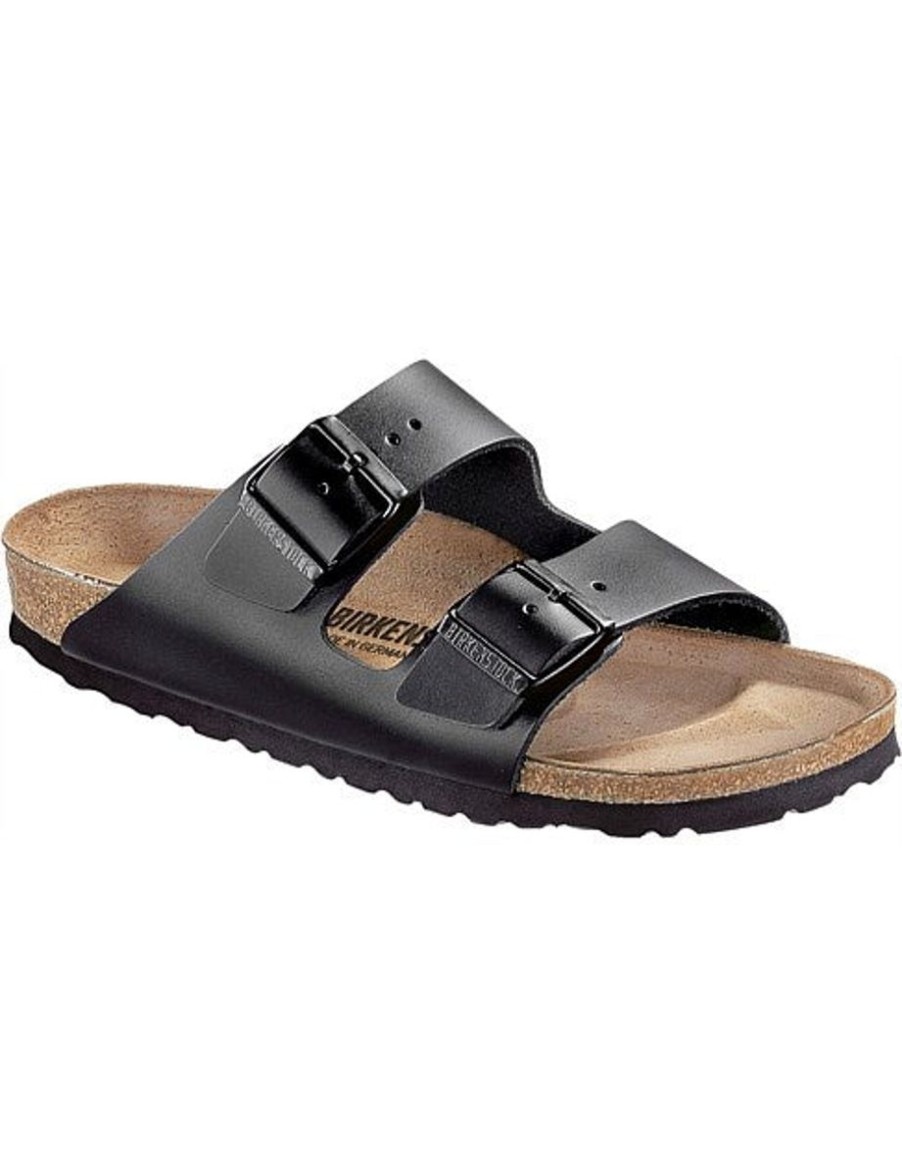 Footwear Birkenstock Arizona | Birkenstock Arizona Classic Smooth Leather-Black Narrow