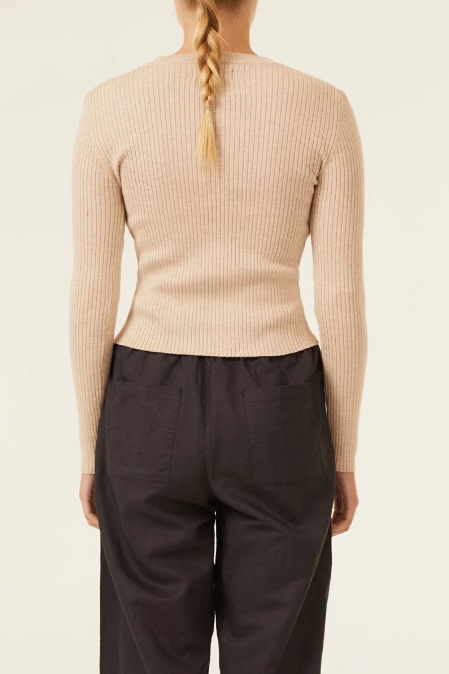 Women Nude Lucy Knits | Nude Classic Knit-Oatmeal