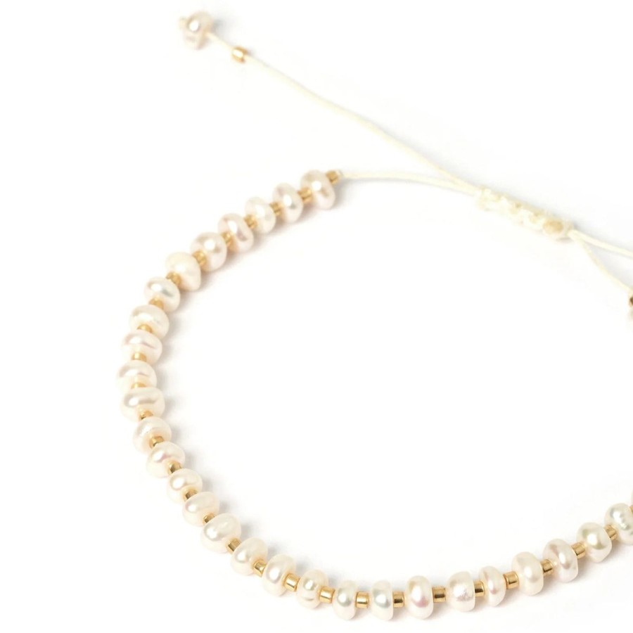 Women Arms Of Eve Jewellery | Arms Of Eve Belle Pearl Bracelet