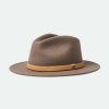 Women Brixton Hats | Messer Fedora-Desert Palm/Natural