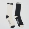 Women THRILLS Socks | Thrills Thou Shall Not 2 Pack Sock-Mother Of Pearl-Black