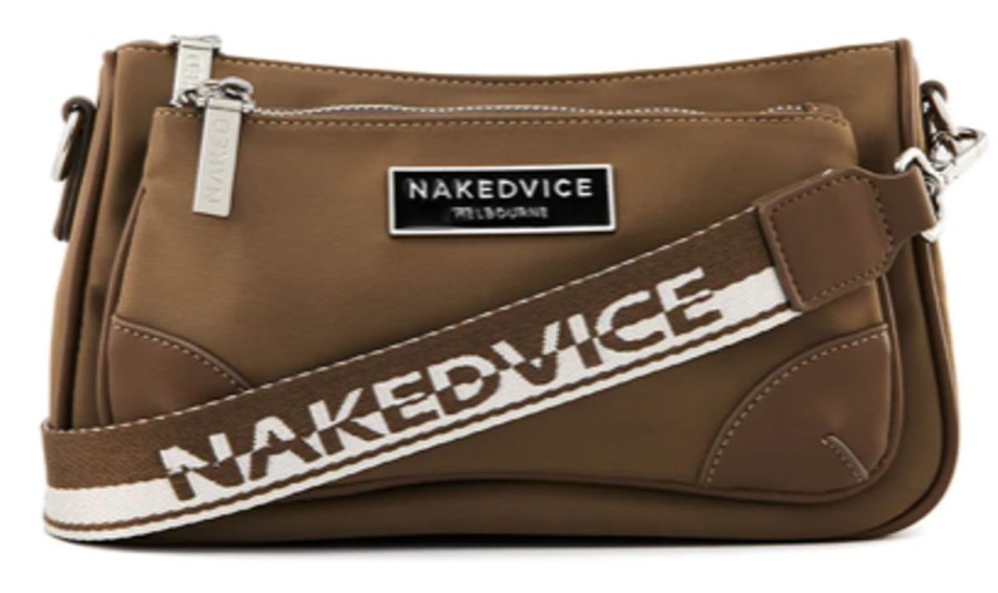 Women Nakedvice Bags | Nakedvice The Hunter-Kia Taupe