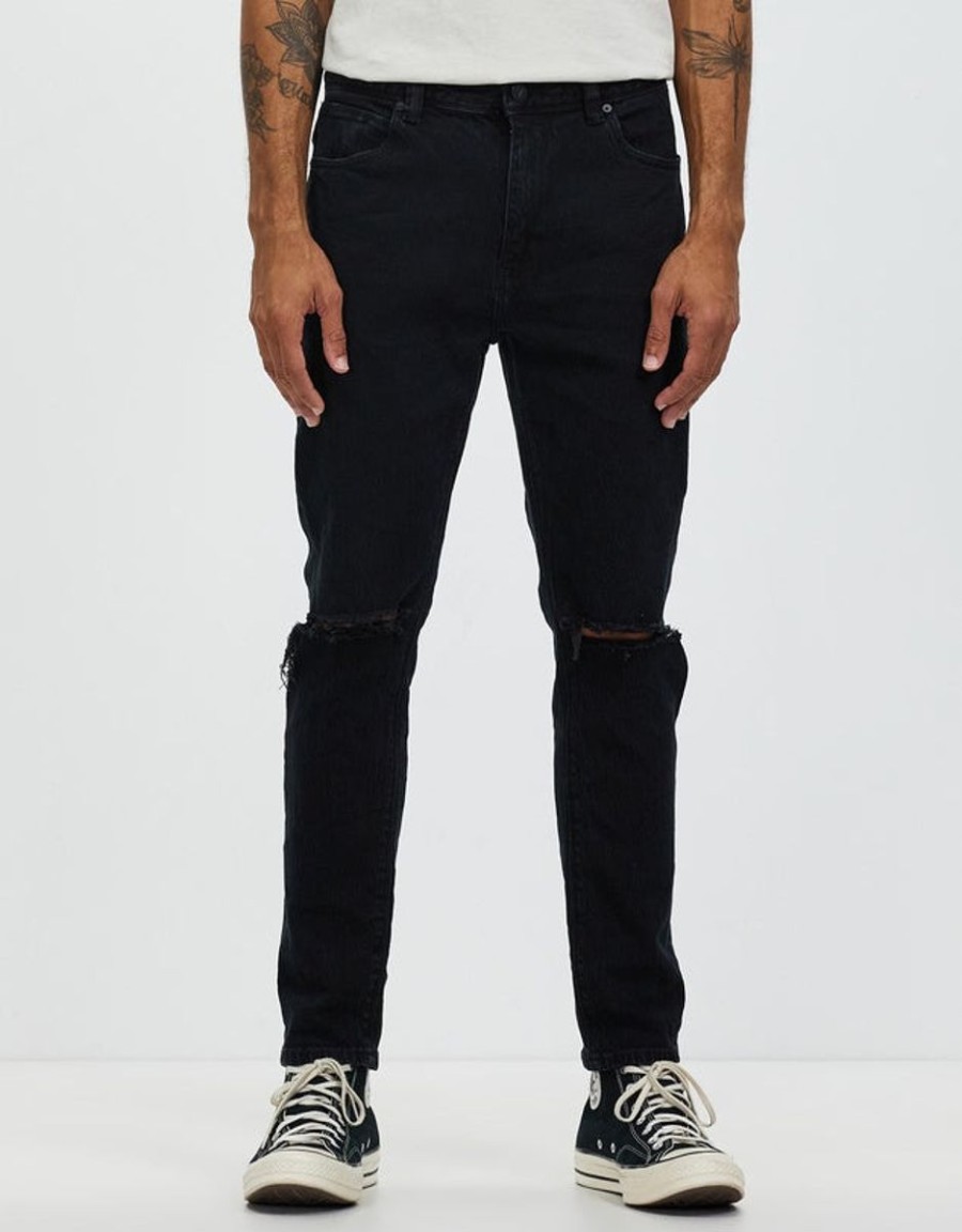 Men ABrand Jeans | A Dropped Slim- Motivator Rip