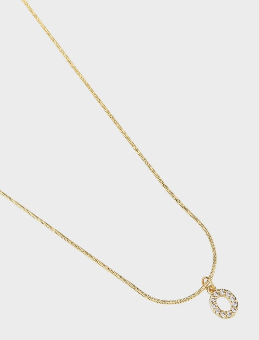 Women Pastiche Jewellery | Initial O Necklace