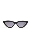 Women BANBÉ Sunglasses | The Linda-Black/Ivory Smoke