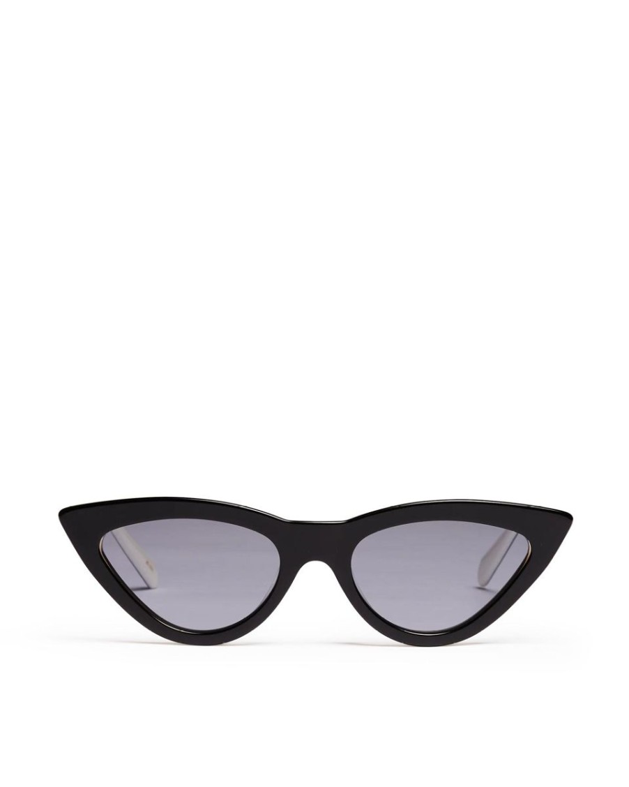 Women BANBÉ Sunglasses | The Linda-Black/Ivory Smoke