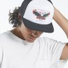 Men THRILLS Caps | Wings Of Fire Trucker Cap-White/Black