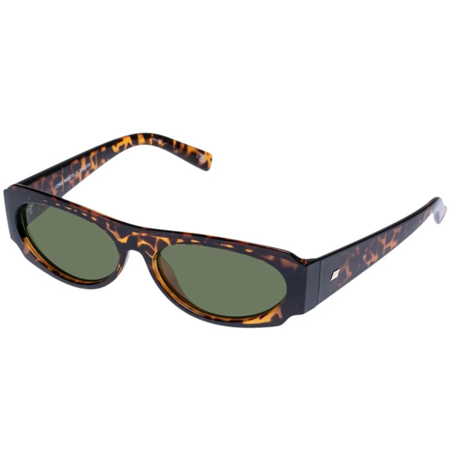 Women Le Specs Sunglasses | Le Specs Long Nights Sunglasses-Leopard Tort