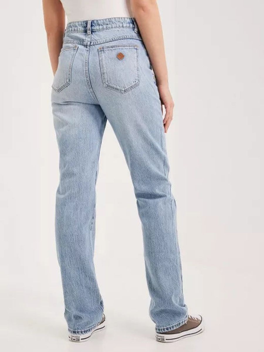 Women ABrand Jeans | A 94 High Straight-Christy Organic-Light Vintage Blue